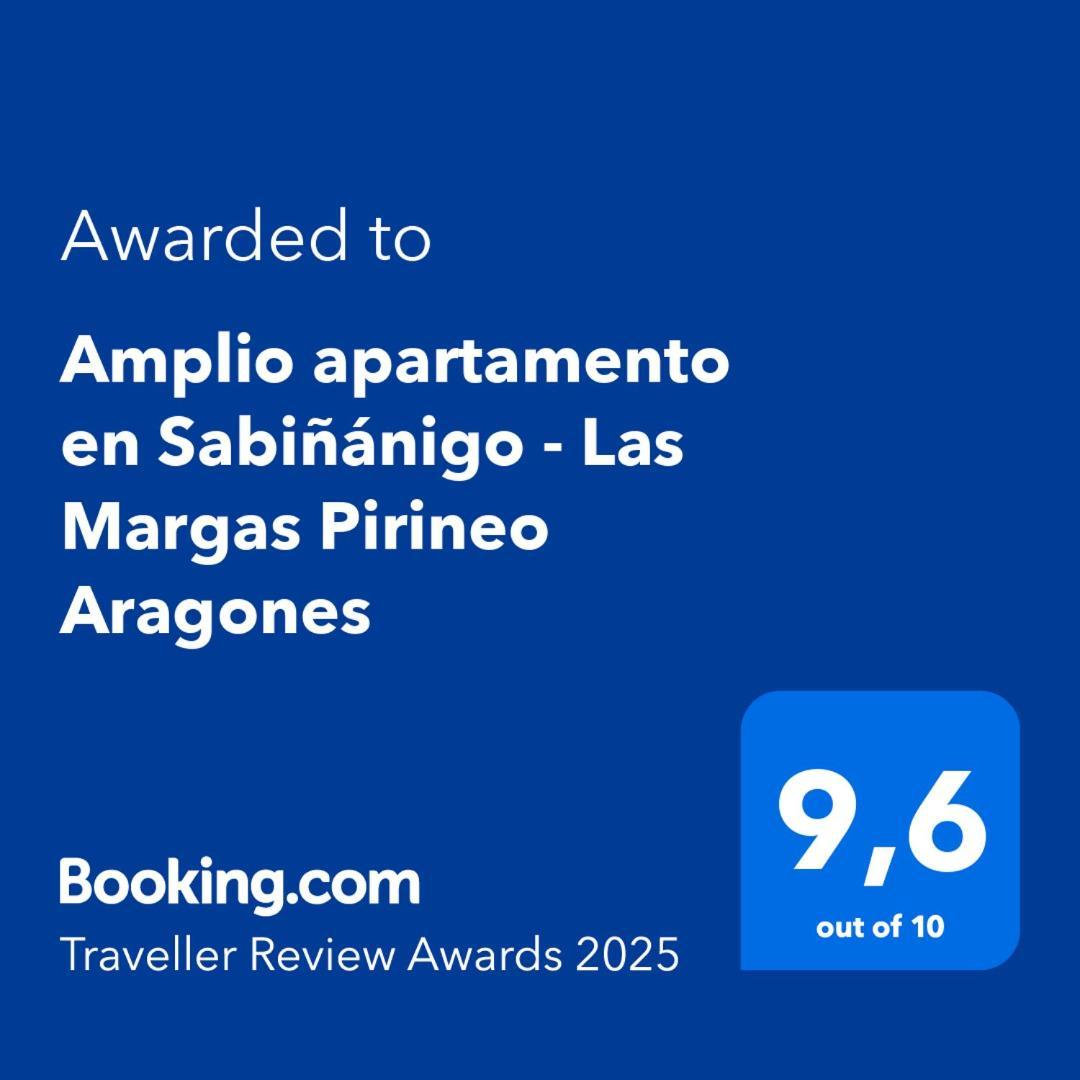 Amplio Apartamento En Sabinanigo - Las Margas Pirineo Aragones מראה חיצוני תמונה